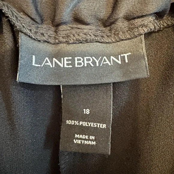 Lane Bryant Satin Paperbag Waist Pants NWOT, 18 - Picture 4 of 6